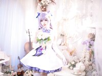 [Cosplay] Aiwest 艾西 - Tokiharu Bride 刻晴花嫁