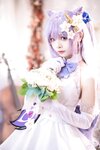 [Cosplay] Aiwest 艾西 - Tokiharu Bride 刻晴花嫁