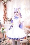 [Cosplay] Aiwest 艾西 - Tokiharu Bride 刻晴花嫁