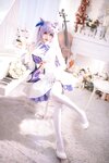 [Cosplay] Aiwest 艾西 - Tokiharu Bride 刻晴花嫁