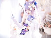 [Cosplay] Aiwest 艾西 - Tokiharu Bride 刻晴花嫁