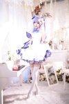 [Cosplay] Aiwest 艾西 - Tokiharu Bride 刻晴花嫁