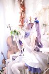 [Cosplay] Aiwest 艾西 - Tokiharu Bride 刻晴花嫁