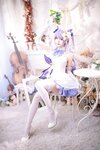 [Cosplay] Aiwest 艾西 - Tokiharu Bride 刻晴花嫁