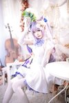 [Cosplay] Aiwest 艾西 - Tokiharu Bride 刻晴花嫁