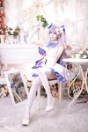 [Cosplay] Aiwest 艾西 - Tokiharu Bride 刻晴花嫁