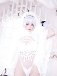 [Cosplay] Cherry Neko 桜桃喵 - 2B Bride 2B花嫁