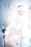 [Cosplay] Cherry Neko 桜桃喵 - 2B Bride 2B花嫁