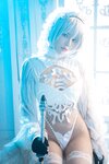 [Cosplay] Cherry Neko 桜桃喵 - 2B Bride 2B花嫁