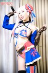 [Cosplay][PNME-104] Yue & Xianliang - Begging for a helping hand from a tall glamorous layer