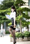 [Cosplay] Vanilla Meow Lulu 香草喵露露 - Stockings Suit 丝袜西装