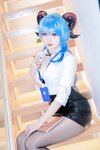[Cosplay] miko酱ww 原神 甘雨OL