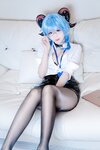 [Cosplay] miko酱ww 原神 甘雨OL