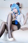 [Cosplay] miko酱ww 原神 甘雨OL