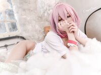 [Cosplay] PoppaChan Riamu Yumemi Implied nood