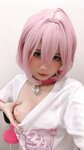 [Cosplay] PoppaChan Riamu Yumemi Implied nood