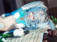 [Cosplay] Aiwest 艾西 - PA15 Floren leaps into the snow and meets the spring PA15芙洛伦 跃雪逢春