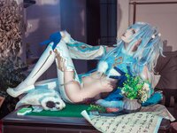 [Cosplay] Aiwest 艾西 - PA15 Floren leaps into the snow and meets the spring PA15芙洛伦 跃雪逢春