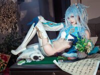 [Cosplay] Aiwest 艾西 - PA15 Floren leaps into the snow and meets the spring PA15芙洛伦 跃雪逢春