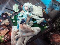 [Cosplay] Aiwest 艾西 - PA15 Floren leaps into the snow and meets the spring PA15芙洛伦 跃雪逢春