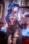 [Cosplay] Ajiki 安食 - Thunder General Succubus 雷电将军魅魔