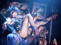 [Cosplay] Ajiki 安食 - Thunder General Succubus 雷电将军魅魔