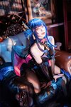[Cosplay] Ajiki 安食 - Thunder General Succubus 雷电将军魅魔