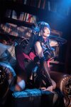 [Cosplay] Ajiki 安食 - Thunder General Succubus 雷电将军魅魔