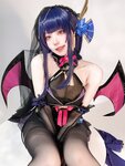 [Cosplay] Ajiki 安食 - Thunder General Succubus 雷电将军魅魔