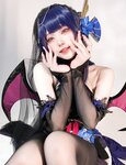[Cosplay] Ajiki 安食 - Thunder General Succubus 雷电将军魅魔