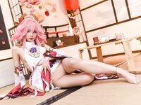 [Cosplay] PoppaChan Yae Miko Genshin Impact