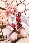 [Cosplay] PoppaChan Yae Miko Genshin Impact