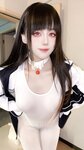 [Cosplay] 九言 白色体操服