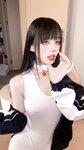 [Cosplay] 九言 白色体操服