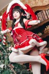 [Cosplay] 咬一口兔娘 魔女圣诞夜
