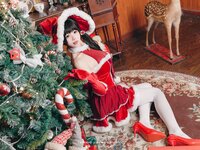 [Cosplay] 咬一口兔娘 魔女圣诞夜