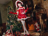 [Cosplay] 咬一口兔娘 魔女圣诞夜