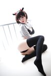 [Cosplay] Ddanlikeu 您的蛋蛋 - Open Chest Sweatshirt 开胸卫衣
