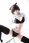 [Cosplay] Ddanlikeu 您的蛋蛋 - Open Chest Sweatshirt 开胸卫衣