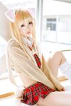 [Cosplay][Mochi Mochi Teikoku もちもち帝国] Kururu Kurasaka 倉坂くるる - usamimi-MIX! うさみみっくす