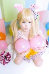 [Cosplay][Mochi Mochi Teikoku もちもち帝国] Kururu Kurasaka 倉坂くるる - usamimi-MIX! うさみみっくす