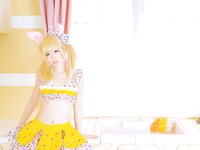 [Cosplay][Mochi Mochi Teikoku もちもち帝国] Kururu Kurasaka 倉坂くるる - usamimi-MIX! うさみみっくす