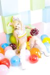 [Cosplay][Mochi Mochi Teikoku もちもち帝国] Kururu Kurasaka 倉坂くるる - usamimi-MIX! うさみみっくす