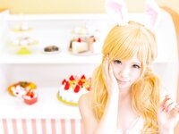 [Cosplay][Mochi Mochi Teikoku もちもち帝国] Kururu Kurasaka 倉坂くるる - usamimi-MIX! うさみみっくす