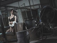 [Cosplay] Chun Momo 蠢沫沫 - 黑兽女王 OL制服
