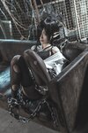 [Cosplay] Chun Momo 蠢沫沫 - 黑兽女王 OL制服