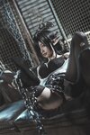 [Cosplay] Chun Momo 蠢沫沫 - 黑兽女王 OL制服