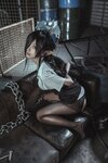 [Cosplay] Chun Momo 蠢沫沫 - 黑兽女王 OL制服