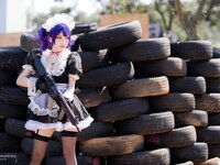 [Cosplay][Fantasy Factory] Xiaoding 小丁 - Gun Maid  戦闘専門技術研究メイド