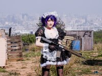 [Cosplay][Fantasy Factory] Xiaoding 小丁 - Gun Maid  戦闘専門技術研究メイド
